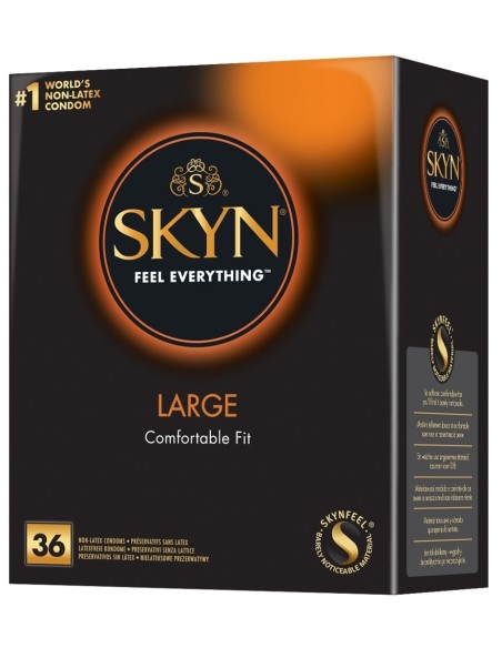 Préservatifs sans latex Skyn Large x36 Préservatifs sans latex Skyn Large x36