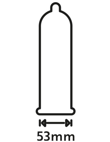 Préservatifs en latex Original 53mm x100