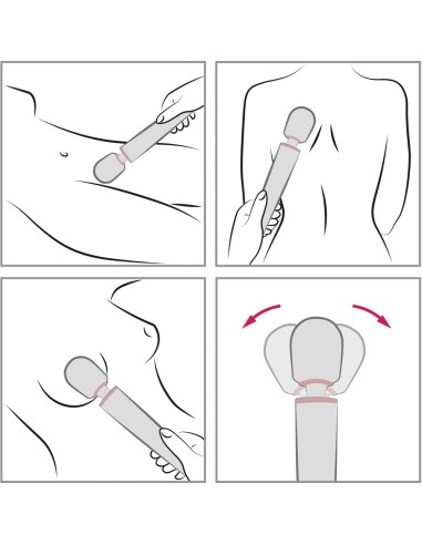 Wand Original 33cm Tête 62mm Blanc