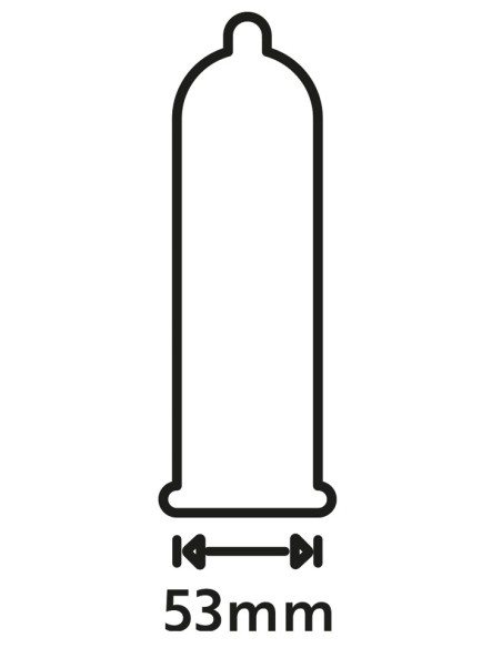 Préservatifs fins Extra Feel 53mm x100