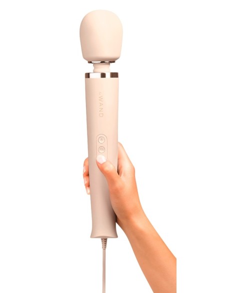 Wand Powerful Plug-In 34cm - Tête 62mm Crème
