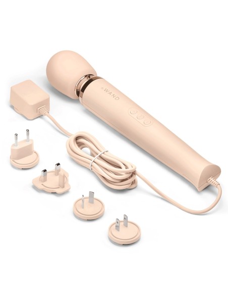 Wand Powerful Plug-In 34cm - Tête 62mm Crème