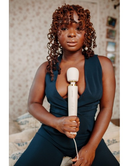 Wand Powerful Plug-In 34cm - Tête 62mm Crème