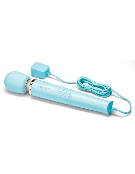 Wand Powerful Plug-In 34cm - Tête 62mm Bleu Ciel
