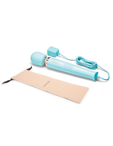 Wand Powerful Plug-In 34cm - Tête 62mm Bleu Ciel