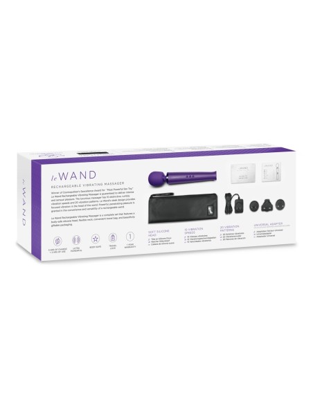Wand Original 33cm Tête 62mm Violet Wand Original 33cm Tête 62mm Violet
