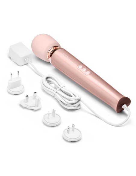 Wand Powerful Plug-In 34cm - Tête 62mm Rose Gold