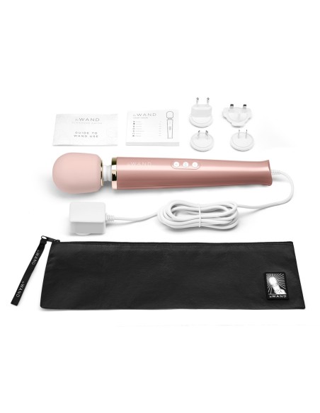 Wand Powerful Plug-In 34cm - Tête 62mm Rose Gold