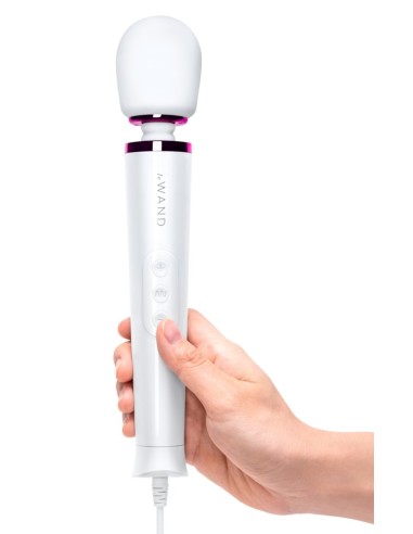 Wand Powerful Petite Plug-In 25cm Tête 47mm Blanc