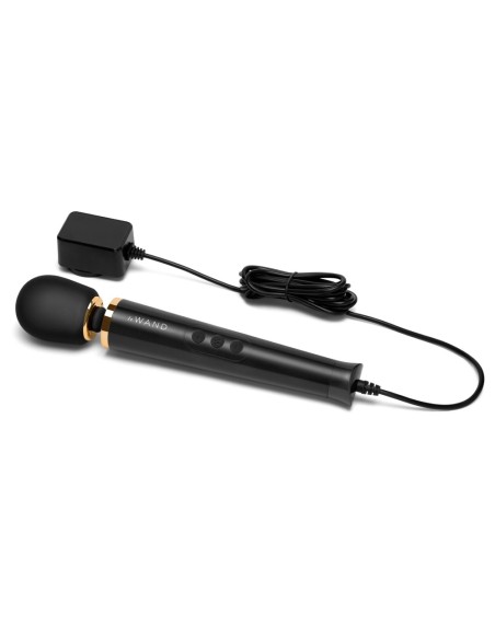 Wand Powerful Petite Plug-In 25cm Tête 47mm Noir Wand Powerful Petite Plug-In 25cm Tête 47mm Noir