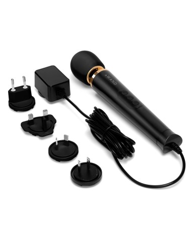 Wand Powerful Petite Plug-In 25cm Tête 47mm Noir