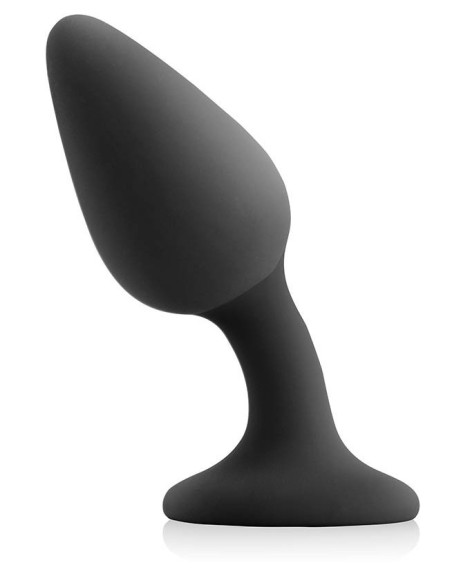 Plug Courbé Knock Renegade 10 x 4cm Noir Plug Courbé Knock Renegade 10 x 4cm Noir