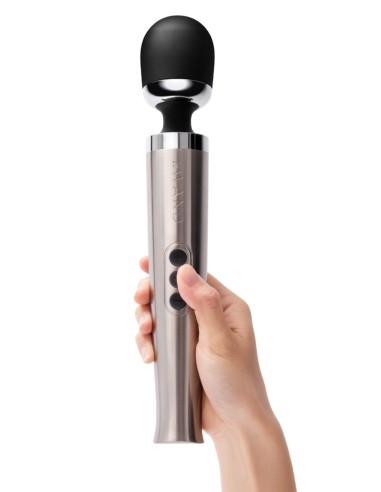 Wand Die Cast Rechargeable 29cm Tête 51mm Gris