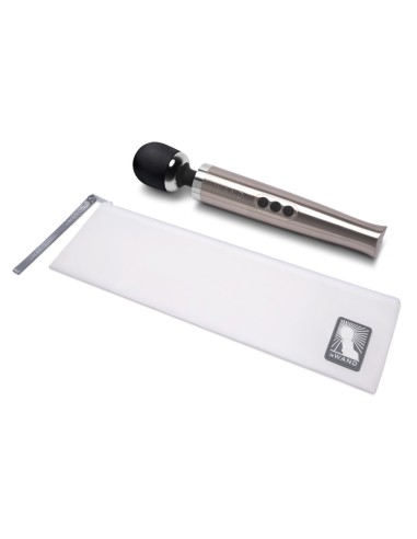 Wand Die Cast Rechargeable 29cm Tête 51mm Gris