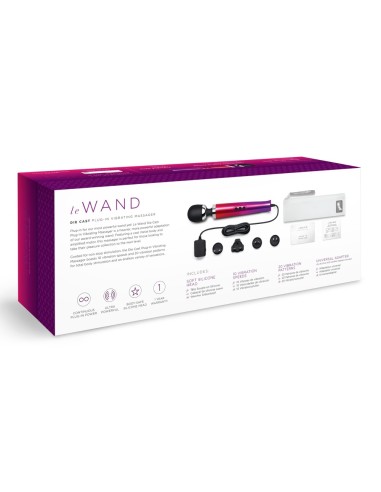 Wand Die Cast Plug-In 29cm - Tête 51mm Ombre