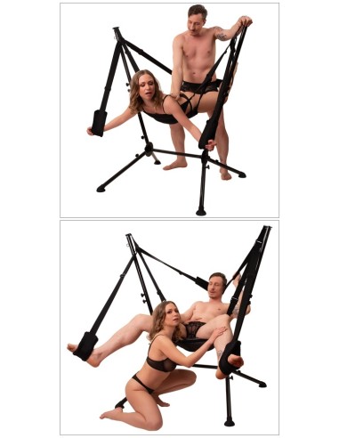 Balançoire autoportante Sex Swing Noire