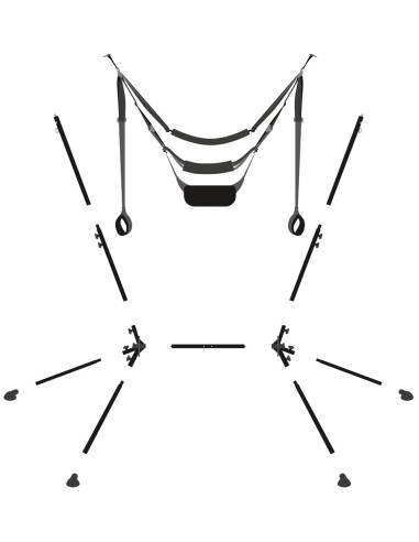 Balançoire autoportante Sex Swing Noire