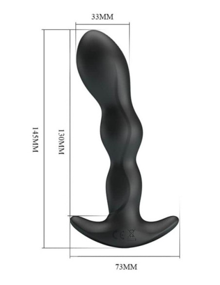 Stimulateur vibrant de prostate VIBE 13 x 3.3cm