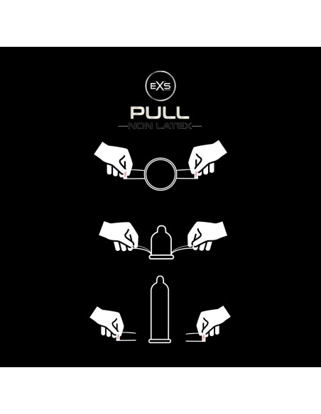 Préservatifs sans latex Pull x3