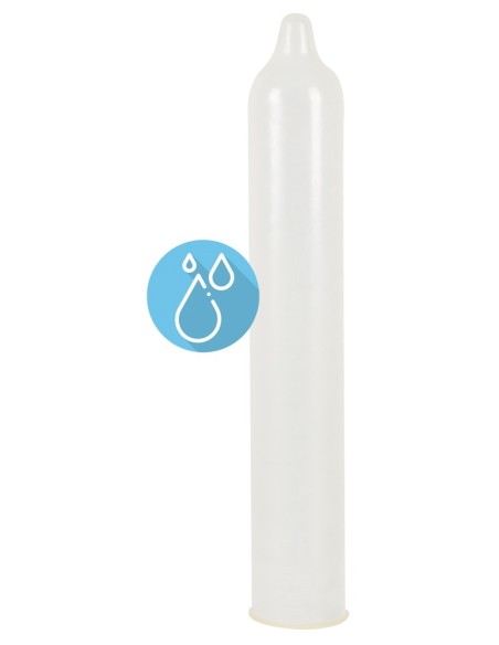 Préservatifs lubrifiés Extra Wet 53mm x12