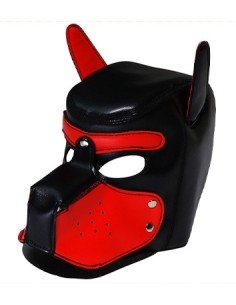 Cagoule Puppy Simili Rouge