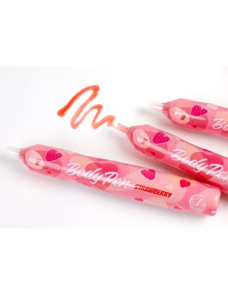 Stylo Corporel Comestible Fraise 35g