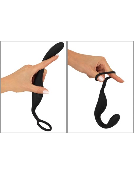 Cockring Plug Vibe Velvet 8 x 2.5cm