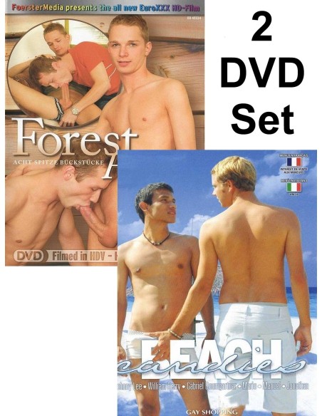 Beach Candies & Forest Hunks 2-DVD-Set