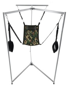 Kit Sling Tissu Rectangle Camouflage Armature Grise
