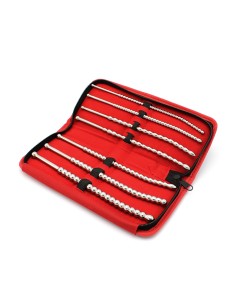 Kit de 7 Tiges d'urètre Beaded Dilator 20 cm - Diamètres 5 à 10mm