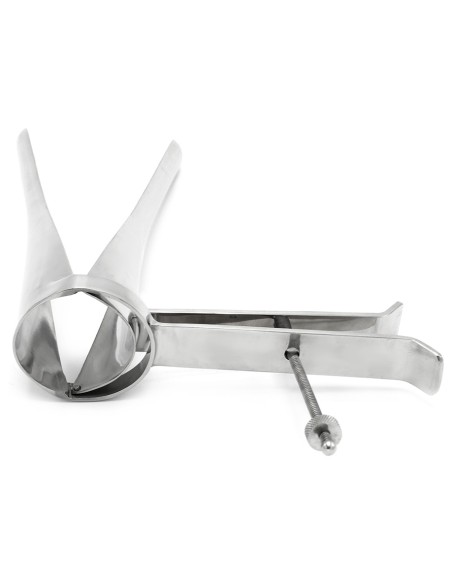 Spéculum Open High 18 x 4.7 cm - Ouverture maximale 9.5cm Spéculum Open High 18 x 4.7 cm - Ouverture maximale 9.5cm