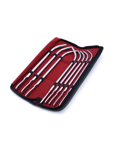 Kit de 8 Tiges d'urètre Van Buren 25 cm - Diamètres 6 à 11mm