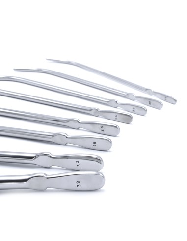 Kit de 8 Tiges d'urètre Van Buren 25 cm - Diamètres 6 à 11mm