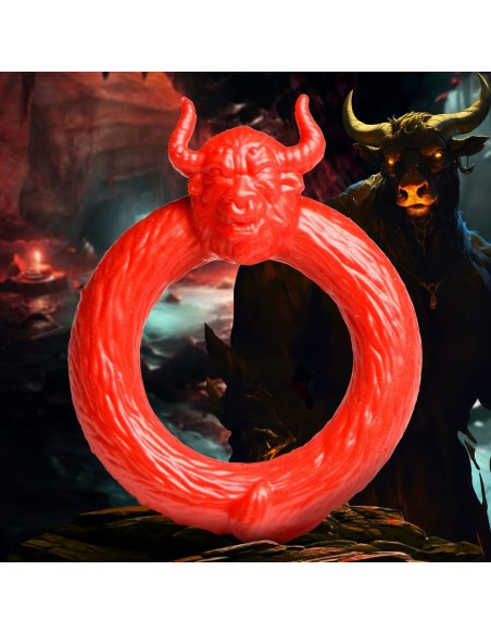 Cockring Beast Mode Rouge Cockring Beast Mode Rouge
