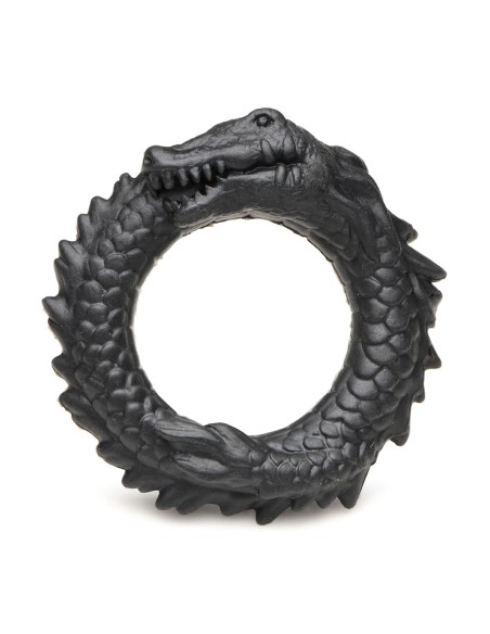Cockring Black Caiman Noir