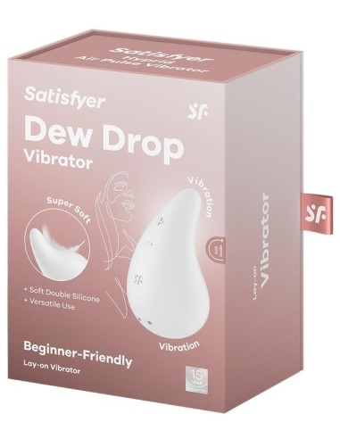 Stimulateur de Clitoris Dew Drop Blanc