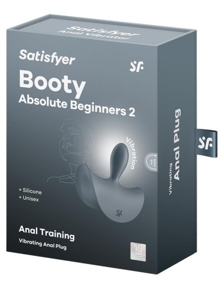 Plug Anal Vibrant Booty Absolute 2 Gris