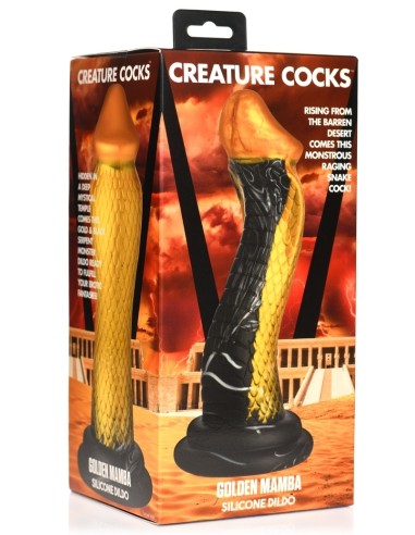 Gode Golden Mamba 20 x 6cm