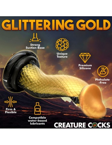 Gode Golden Mamba 20 x 6cm