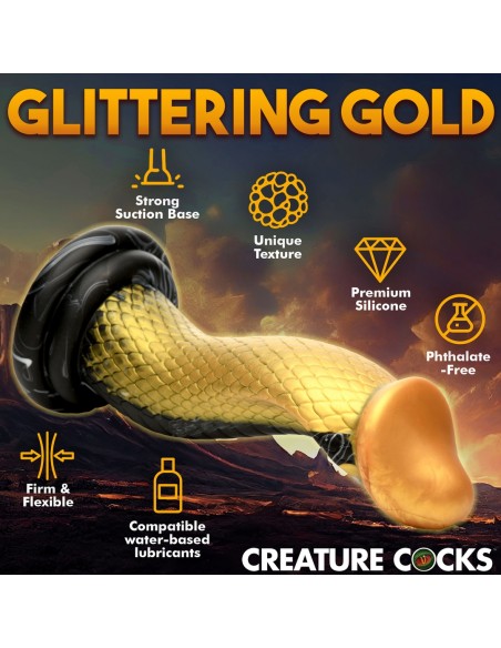 Gode Golden Mamba 20 x 6cm