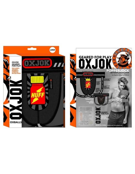 Jockstrap Oxjok Popperjock Noir Jockstrap Oxjok Popperjock Noir