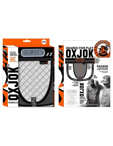 Jockstrap Oxjok Packer Blanc