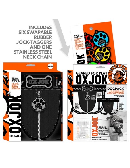 Jockstrap Oxjok Dogpack Noir