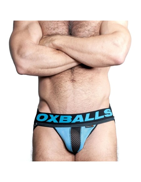 Jockstrap Oxjok Airmesh Bleu