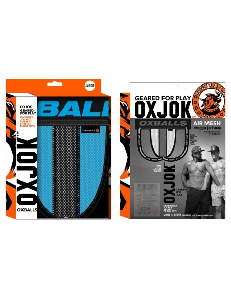 Jockstrap Oxjok Airmesh Bleu