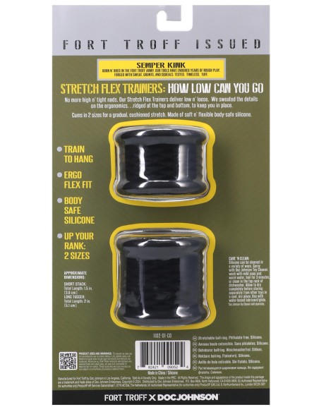 Lot de Ballstretchers Stretch Flex Trainers Noirs