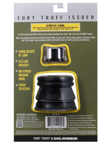 Ballstretcher Full Metal Jacket 33 mm - Poids 230g