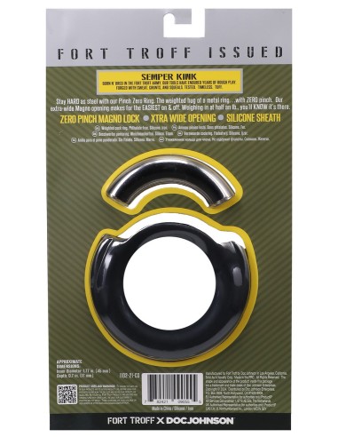 Cockring Pinch Zero 45 mm - Poids 300g