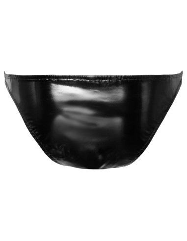 Slip sexy Vinyl Raft Noir-Argenté