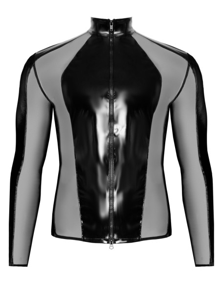 T-shirt sexy Vinyl Up Noir T-shirt sexy Vinyl Up Noir